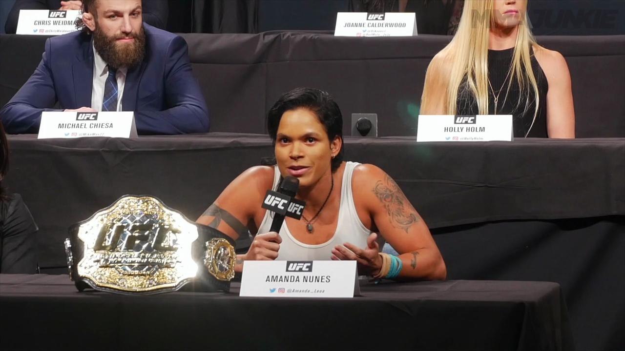 Amanda Nunes still wants to try 145 after Valentina Shevchenko fight