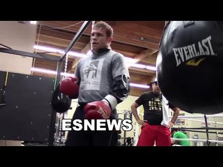 CANELO: GOLOVKIN HAS TO PREPARE FOR ME!! I DON'T HAVE TO PREPARE FOR HIM!!