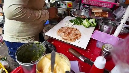 Mumbai Tostçusu - Hindistan Sokak Yemekleri