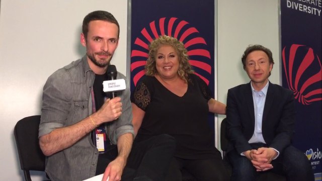 Marianne James et Stéphane Bern décryptent la finale de l'Eurovision