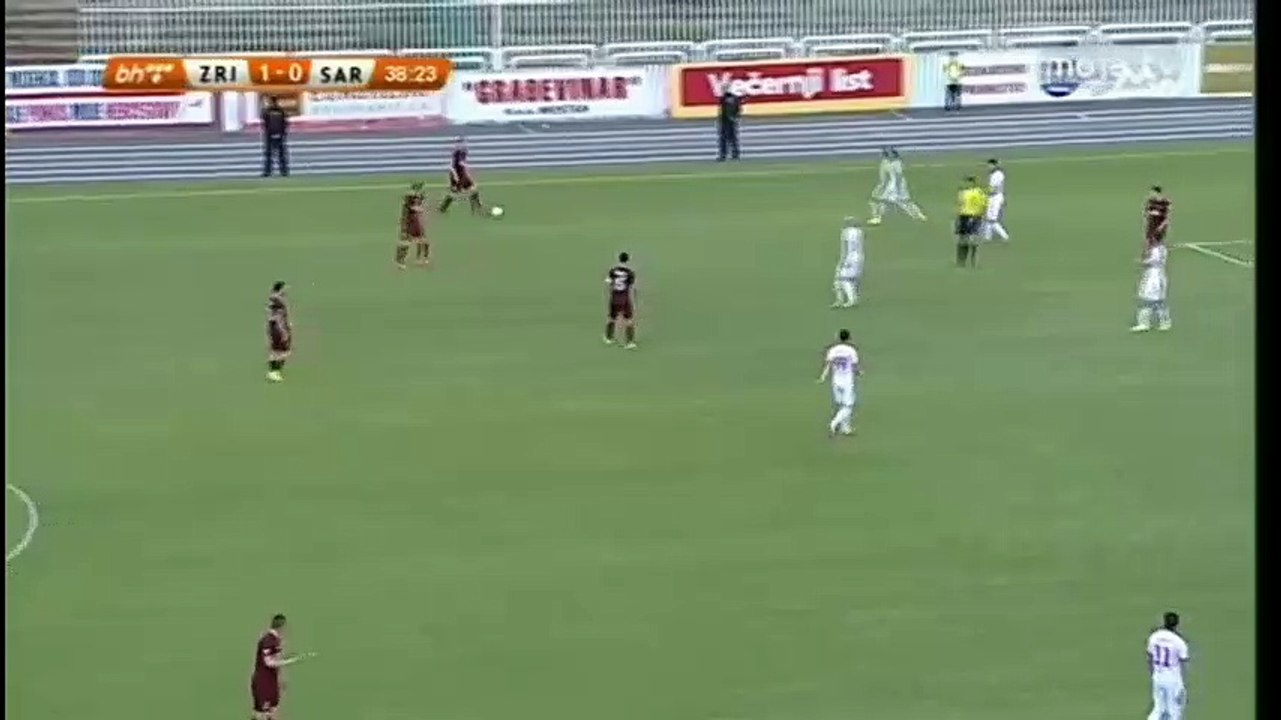 HŠK Zrinjski - FK Sarajevo / Pirić u 2 navrata spašavao Zrinjski