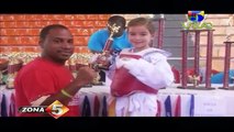 Niña tres veces campeona Taekwondo Zona 5