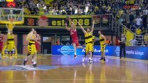 Το Buzzer-Beater του Παπανικολάου από το κέντρο του γηπέδου! Άρης vs Ολυμπιακός - 13.05.2017