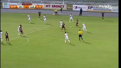 HŠK Zrinjski - FK Sarajevo / 2:2 Sarić