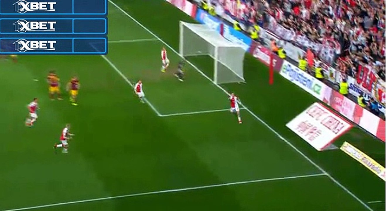 Barak A. (Penalty) GOAL HD - Slavia Prague 2-1 Dukla Prague