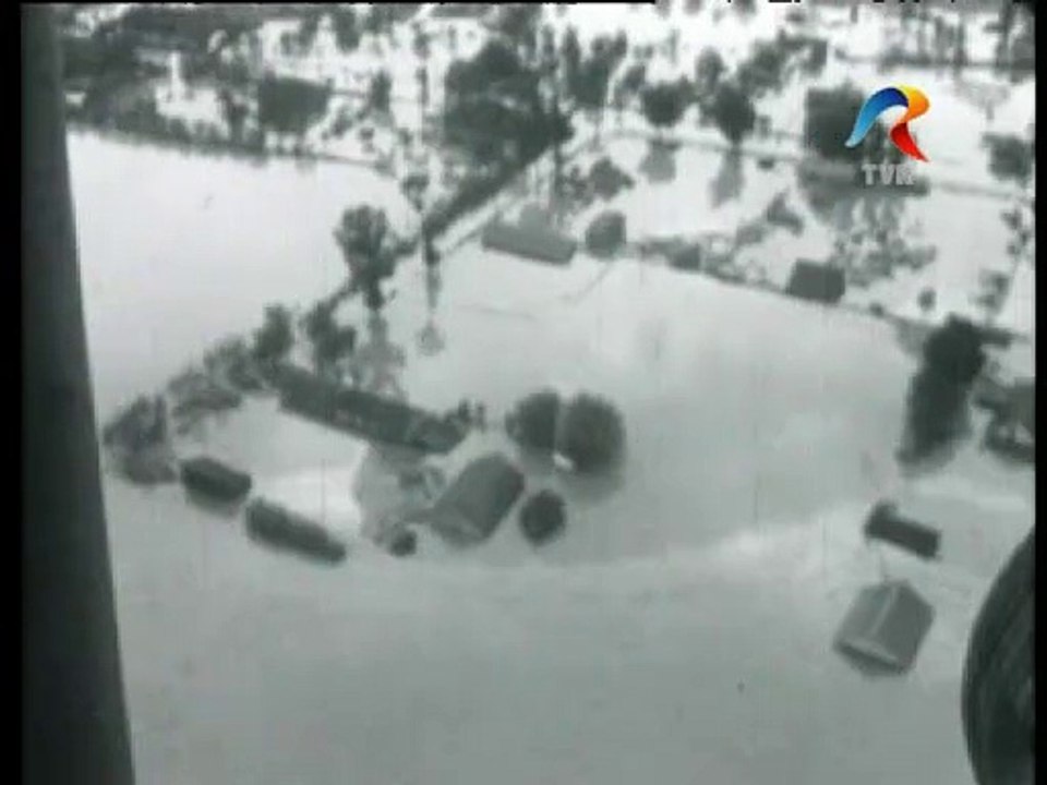 Inundatii Romania mai 1970 Cluj Nicolae Ceausescu
