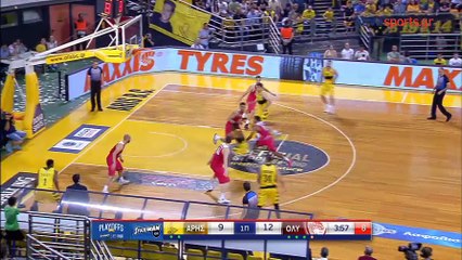 Άρης - Ολυμπιακός 77-84 Game 2 Ημιτελικά Basket League