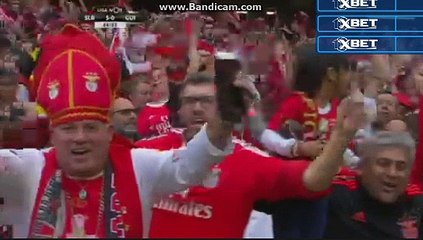 Jonas Penalty Goal HD Benfica 5-0 Vitoria Guimaraes  - 13.05.2017 HD