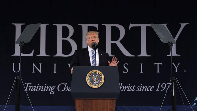 Watch: Trump's commencement address at Liberty University