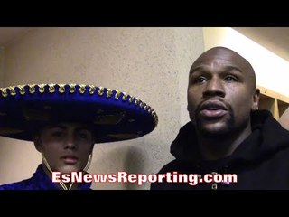 FLOYD MAYWEATHER COMPARES DANNY GONZALEZ TO A "YOUNG" OSCAR DE LA HOYA - EsNews Boxing