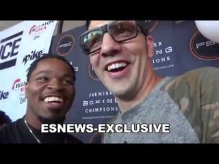 Shawn Porter vs John Molina Jr FACEOFF - EsNews Boxing
