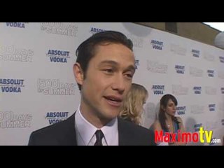 JOSEPH GORDON-LEVITT Interview at 500 DAYS OF SUMMER Premiere