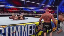 WWE Brock Lesnar Vs CM Punk | The Beast Vs The Best | No Disqualification Match | Summerslam | HD