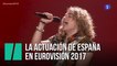 La actuación de España en Eurovisión 2017