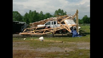 Owasso, Oklahoma tornado damages — May 11, 2017