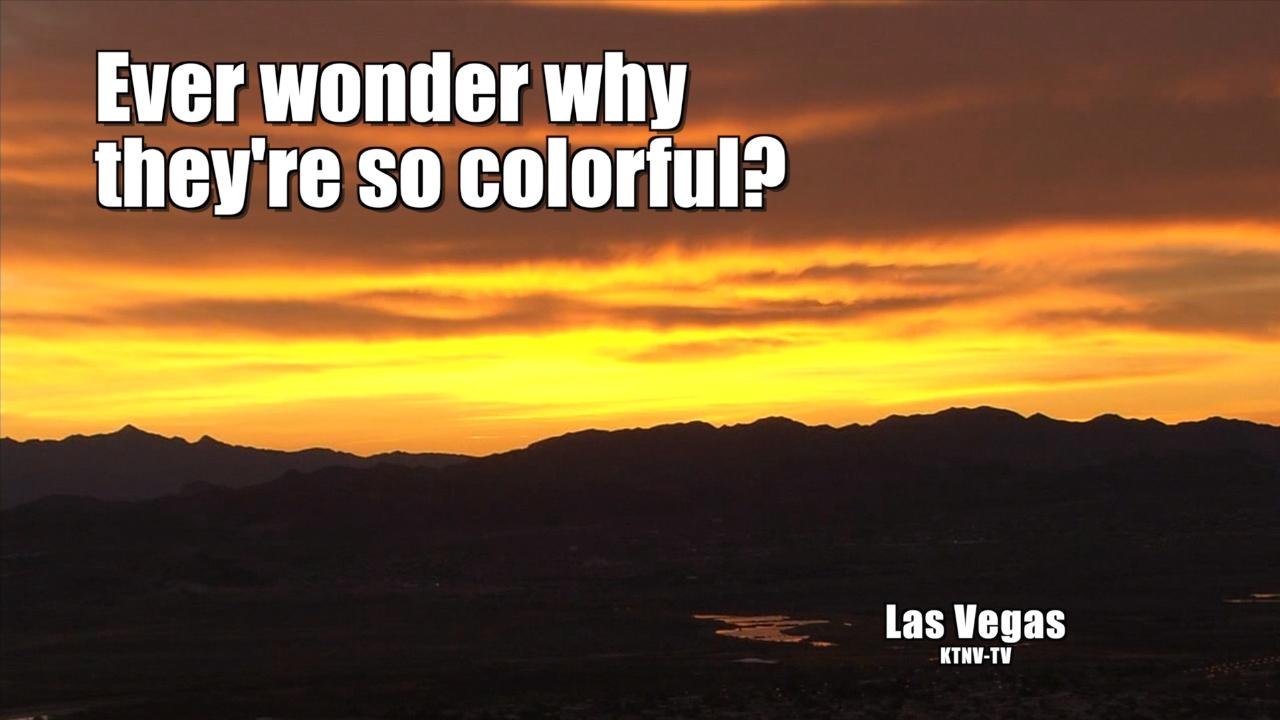Why sunrises are so colorful