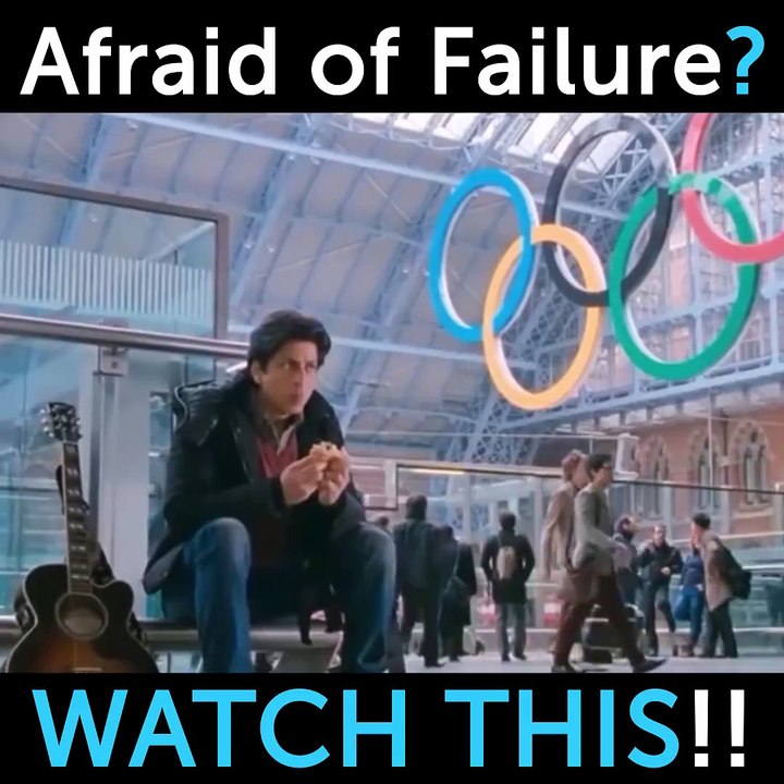 Afraid Of Failure | Watch Shahrukh Khan | About Life