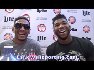 JOEY ICE MAN DAVIS 133-0 WRESTLING RECORD; TALKS BELLATOR 160 DEBUT - EsNews Boxing