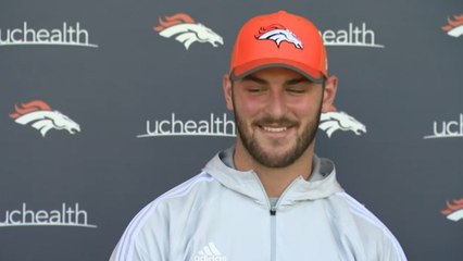 Jake Butt: I feel lucky to be playing for the Broncos