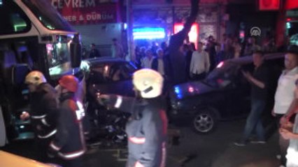 Gaziosmanpaşa'da Otobüs Kazası: 2 Yaralı