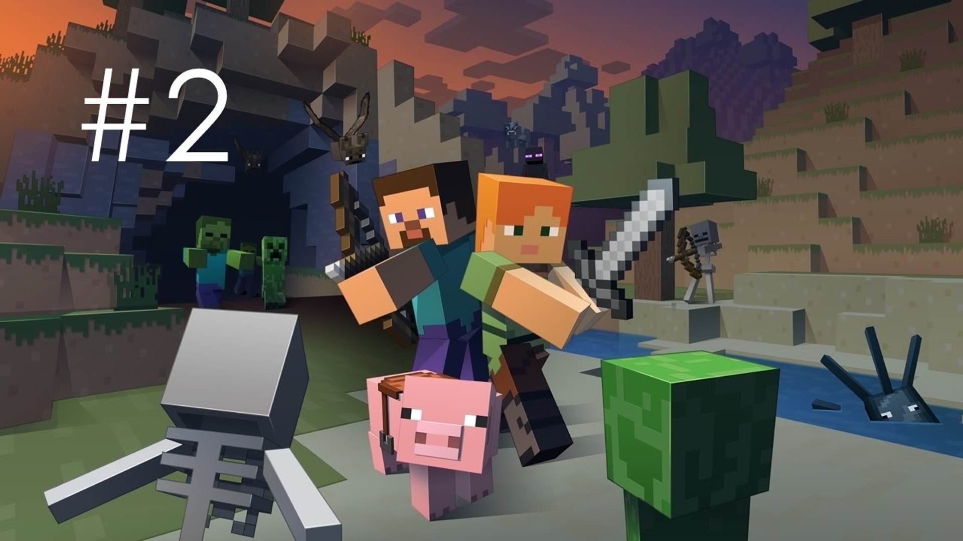 MİNECRAFT SURVİVAL #2 (YAVAŞ YAVAŞ MADENE)