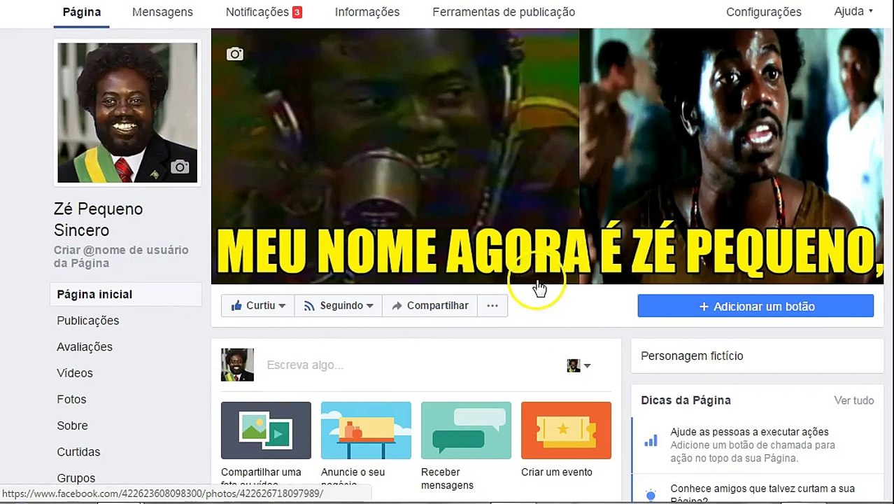 Como mudar nome de usuário e nome da página no Facebook 2017