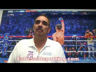 ABEL SANCHEZ EXPLAINS WHY BROOK IS AT "DIFFERENT" LEVEL THAN KHAN; KHAN MIGHT BE AT REBUILDING PHASE