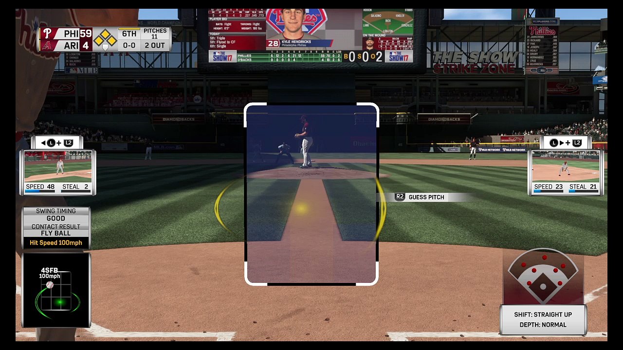 MLB® The Show™ 17 - Kyle Hendricks Hits a Grand Slam