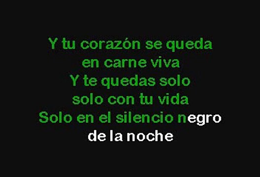 Alexandre Pires - En El Silencio Negro De La Noche (Karaoke)
