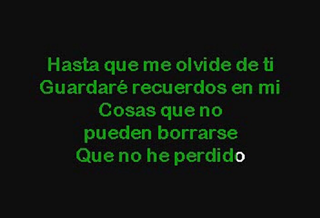 Area 305 - Hasta Que Me Olvide De Ti (Karaoke)