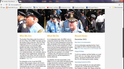 How to join Auxiliary Police Benevolent Association in NYC
