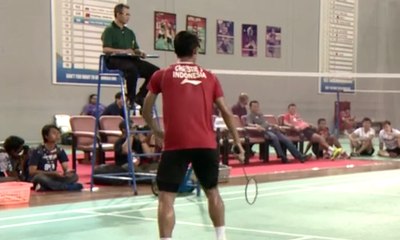 Jonatan Christie Kalahkan Anthony di Laga Simulasi