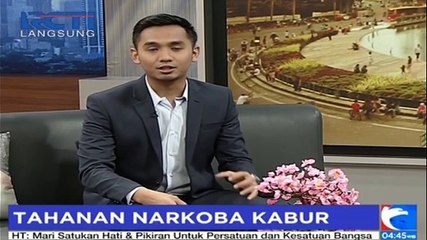 18 Orang Tahanan Narkoba Polres Binjai Melarikan Diri