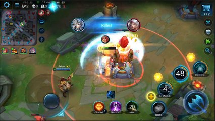 EH-1 Zhao Yun นักดาบสังหาร 5 VS 5 สามทาง {Heroes Evolved}