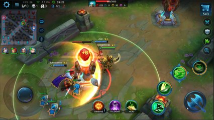 EH-3 Guan Yu นักรบพิฆาต 5 VS 5 สามทาง {Heroes Evolved}