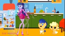 My Little Pony MLP Equestria Girls Transforms with Animation Love Story Real Life (2)