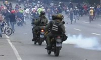 Aksi Anarkis Protes Presiden Venezuela Nicolas Maduro