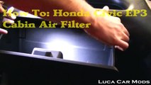 How to change a Honda Civic Cabin Air Filterwww