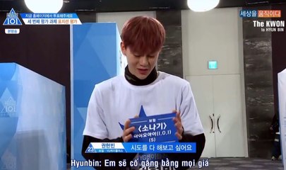 [Vietsub/CUT] KWON HYUN BIN @PRODUCE 101 Season 2 - Ep 6