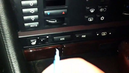 How to remoclimate control unit - BMW E38 7 series