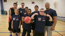 Superstars coach in Special Olympics Played Unified basketball game in Sheffield, England