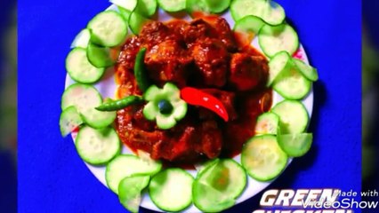 Download Video: Chicken Masala Spicy Green Curry Recipe | Thick gravy/excellent for rice,chapathi,fried rice/FOOD BUZZ