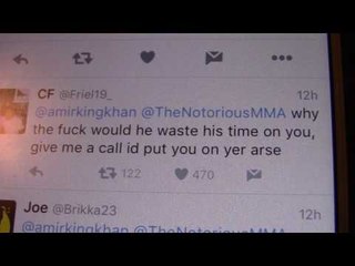 Amir Khan Calls Out Conor McGregor After Diaz Fight EsNews Boxing