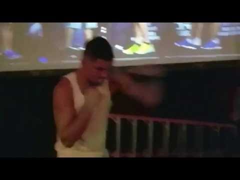 Nate Diaz behind the scenes at weigh in exclusive ESNEWS