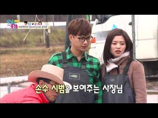 딱~ 뽀뽀하기 좋은 자세인데... [남남북녀 시즌2] 22회 20151211