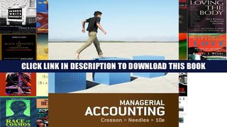[Epub] Full Download Managerial Accounting Ebook Online