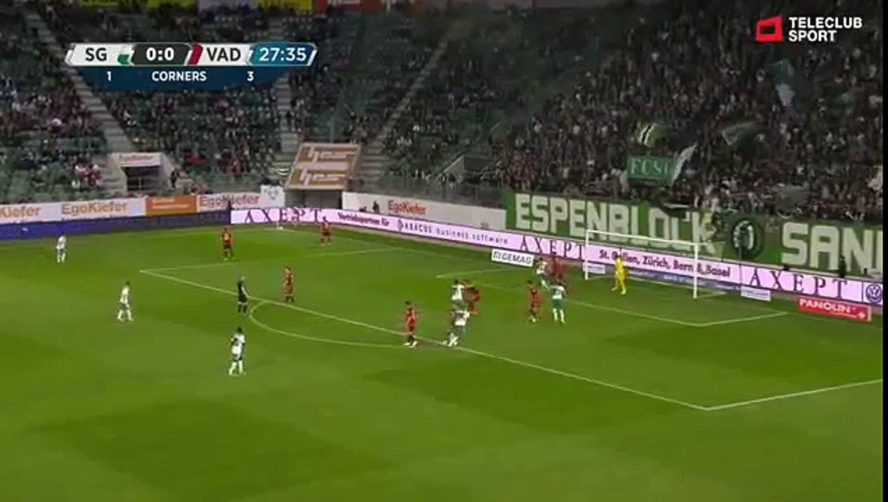 Sankt Gallen 1:0 Vaduz (	Swiss Super League. 13 May 2017)