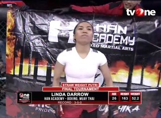 One Pride MMA Straw Weight, Linda Darrow VS Inandya Citra
