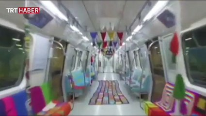 İstanbul metrosundan annelere hediye