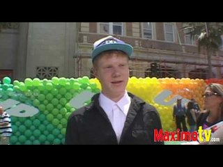 ADAM HICKS Interview at Disney's "UP" Premiere May 16, 2009